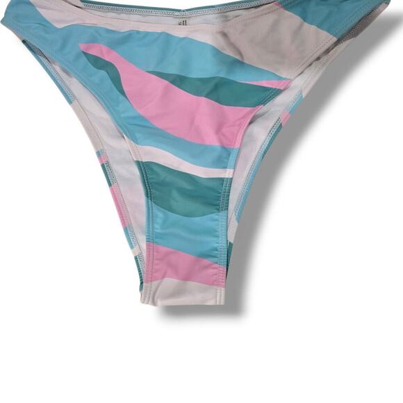 Shein Women’s Multicolor Bikini Bottoms – 1XL, New Swimwear - Picture 3 of 8